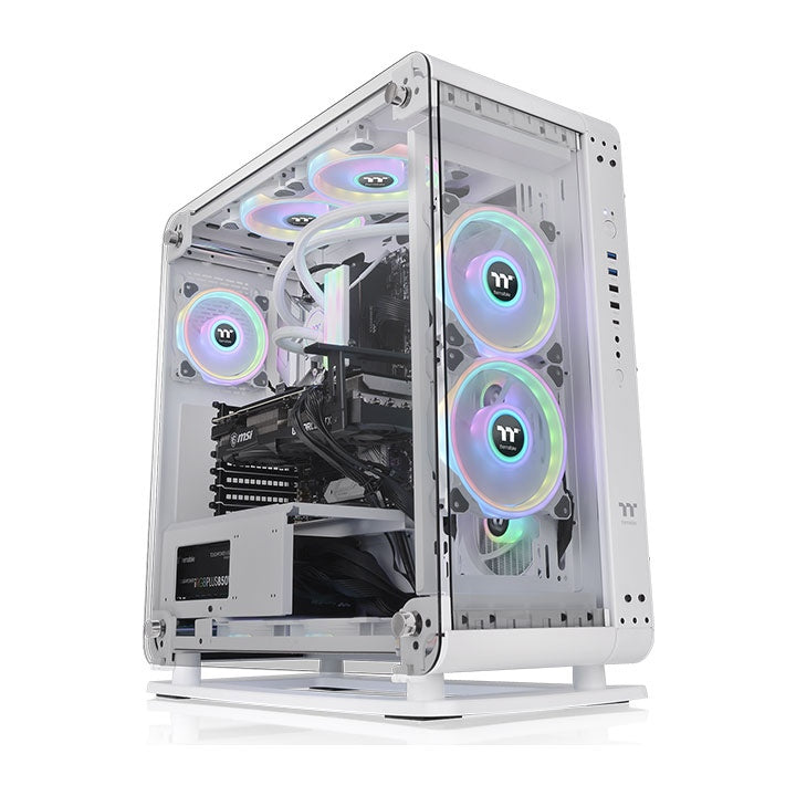 Gabinete Thermaltake Core P6 TG Snow(CA-1V2-00M6WN-00) - Gabinete Thermaltake Core P6 TG Snow(CA-1V2-00M6WN-00) -